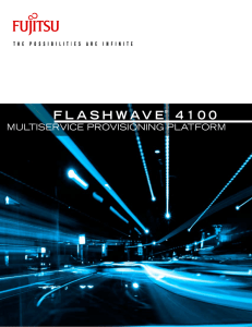 flashwave® 4100 - JM Fiber Optics