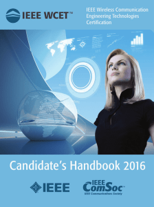 2016 IEEE WCET Candidate`s Handbook