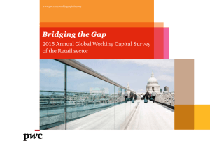 2015 Annual Global Working Capital survey of the Retail sector