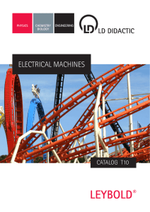 ELECTriCAL MAChinEs