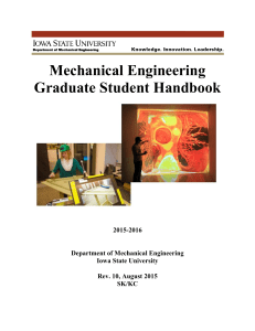 TITLE PAGE - Mechanical Engineering