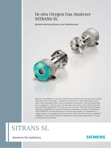sitrans sl - Industrial Measuring Engineering Automation