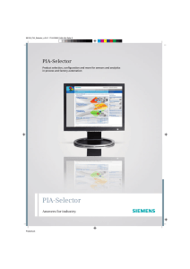 PIA-Selector - ALS ingenieria