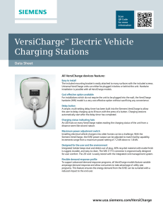 VersiCharge™ Electric Vehicle Charging Stations