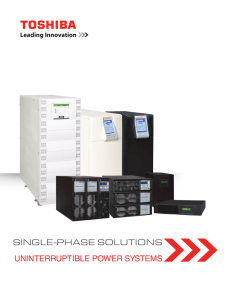 Single Phase Brochure