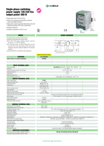 Single-phase switching power supply 120