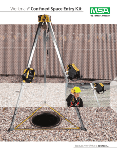 Workman® Confined Space Entry Kit