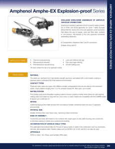 Amphenol Amphe-EX Explosion-proof Series - PEI