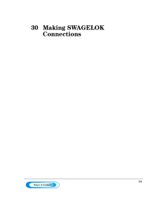 Making Swagelok Connections