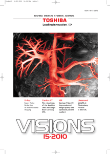ViSIONS #15 - Toshiba Medical Systems