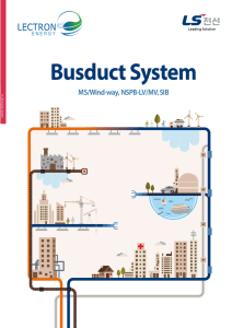 Busduct System - lectron energy