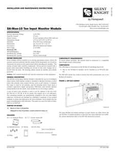 SK-Mon-10 Ten Input Monitor Module