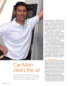 Car-Mon clears the air