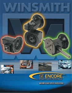 SE Encore Integral Worm Gear Speed Reducers Catalog