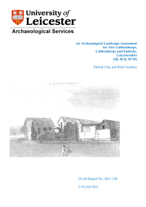 8B Archaeological Landscape Report