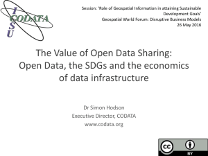 The Value of Open Data Sharing