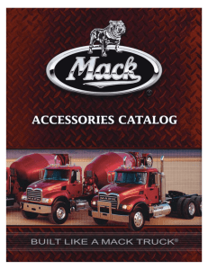 Mack Accessories Catalog