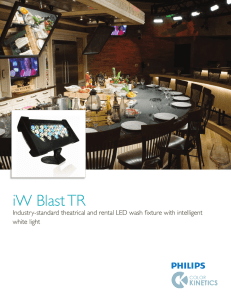 iW Blast TR - Philips Color Kinetics