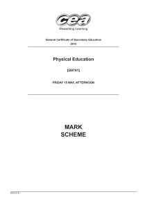 9352.01 G9741 GCSE Physical Education MS Summer 2015.indd