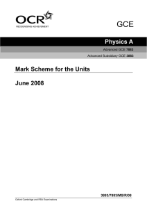 June 2008 Mark Scheme File
