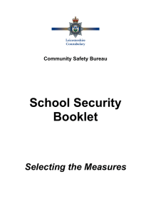 School Security Booklet