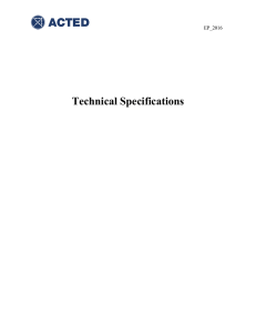 Technical Specifications