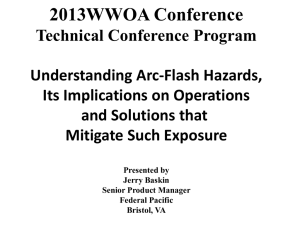 2013-WWOA-Arc Flash Presentation