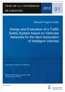 Design and Evaluation of a Traffic Safety System based on