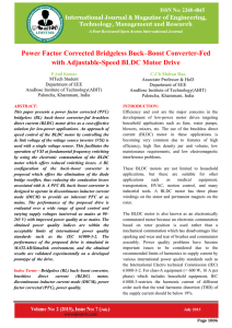 Power Factor Corrected Bridgeless Buck–Boost Converter