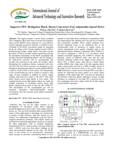 Improve PFC Bridgeless Buck–Boost Converter