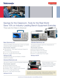 Savings for the Classroom, Tools for the Real World Save 15% on