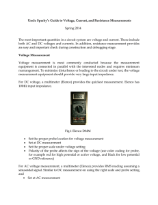 Uncle Sparky`s Guide to Voltage, Current, and Resistance