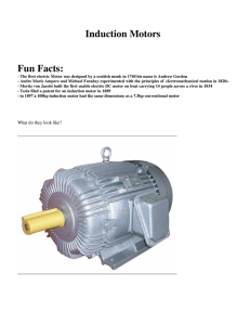 Induction Motors Fun Facts