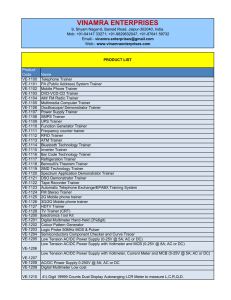 Product List - Vinamra Enterprises