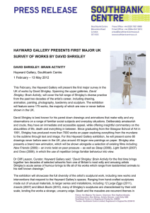 Hayward Gallery presents first major UK survey