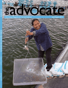 Volume 17, Issue 4 July/August 2014 GLOBAL AQUACULTURE