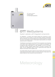 - OTT Hydromet GmbH