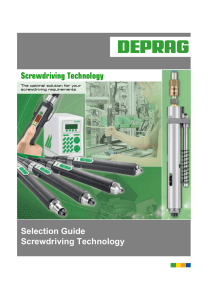 PDF Guideline Screwdriving Technology