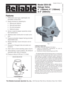 View bulletin - Reliable Automatic Sprinklers