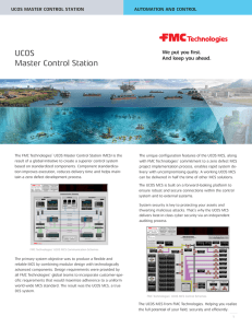 UCOS Master Control Station