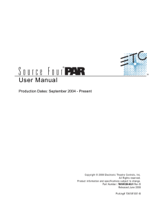 S4 PAR User Manual 0107