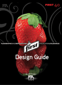 FTA First Guide - Flexographic Technical Association