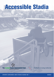 Accessible Stadia Guide - Sports Grounds Safety Authority