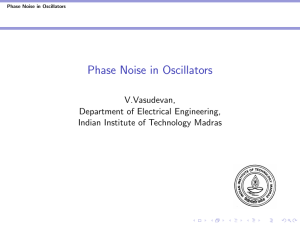 Phase Noise in Oscillators