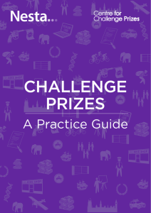Challenge Prizes: A Practical Guide, Nesta, 2014