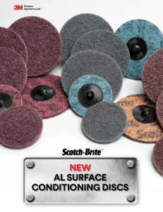 new al surface conditioning discs