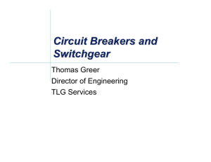 Circuit Breakers and Switchgear