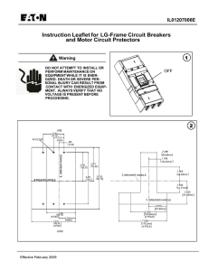 L-Frame: LG MPCB Instructions