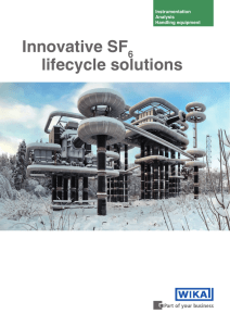 Innovative SF lifecycle solutions