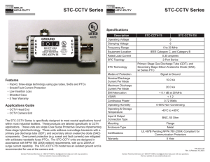 STC-CCTV Coax Manual - Sola/Hevi-Duty